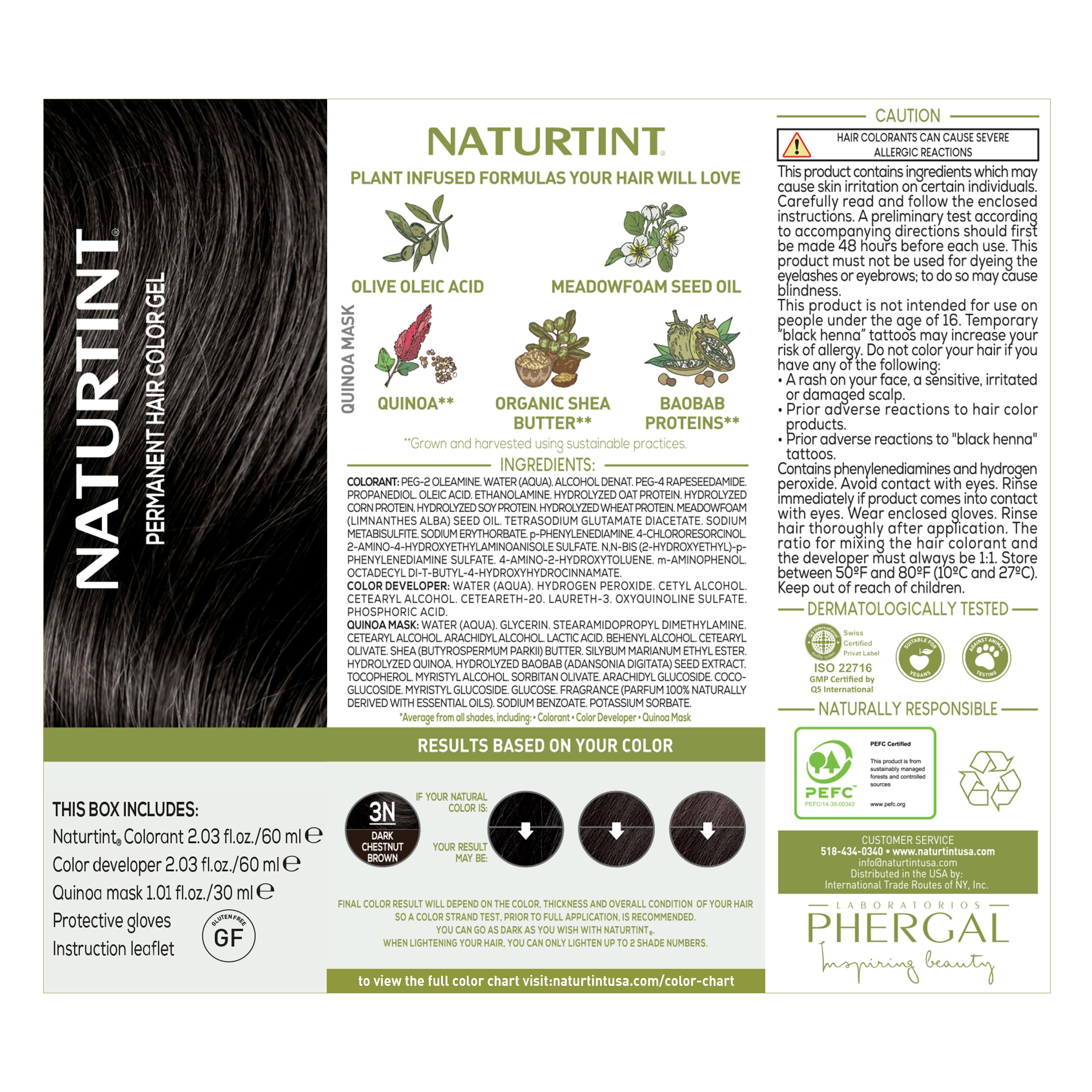 Naturtint 3N opción vegana y cruelty-free para teñir
