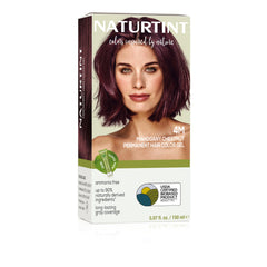 Naturtint 4M Caoba Castaño: envase compacto para color profesional en casa