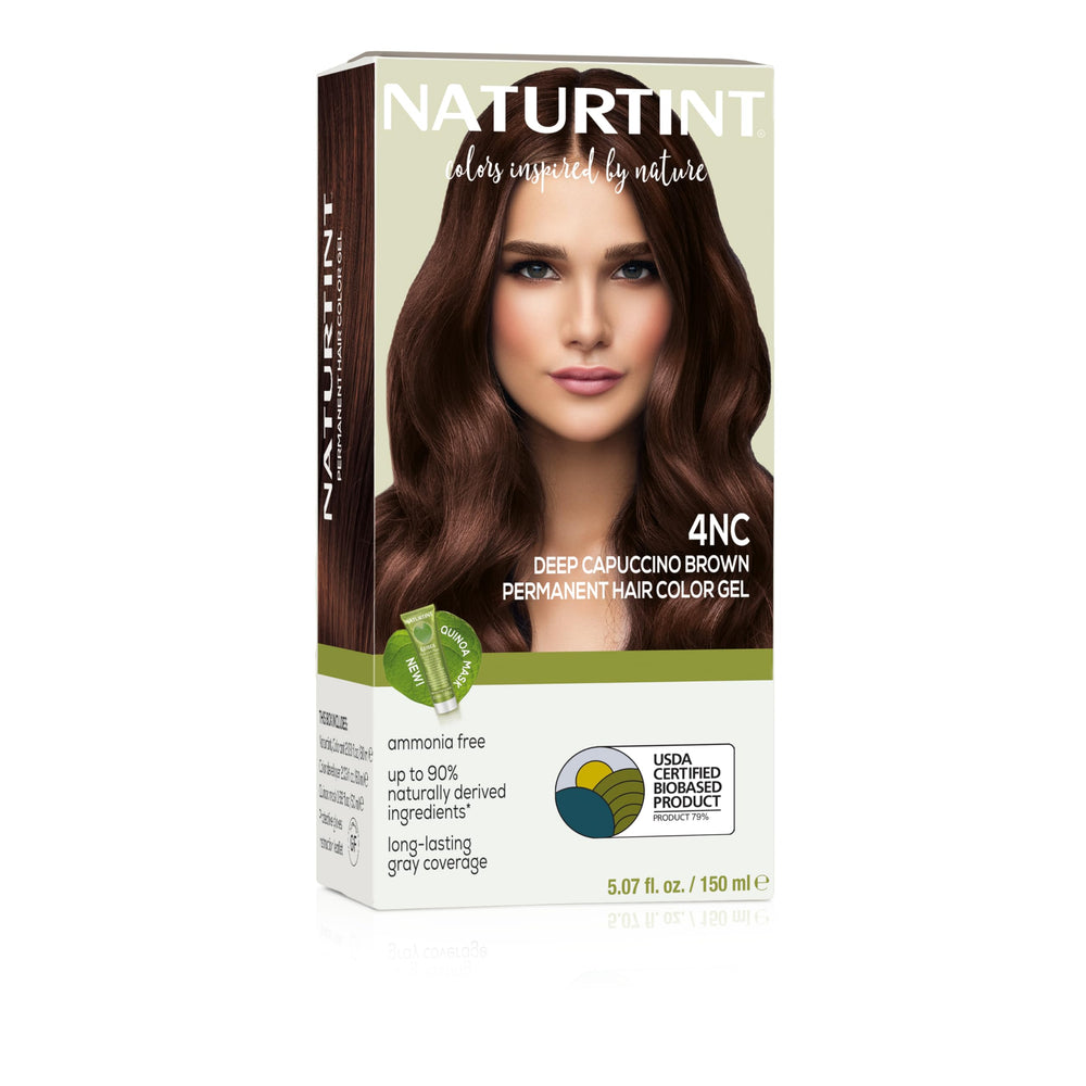 Naturtint 4nc cappuccino aplicación fácil para color permanente en casa