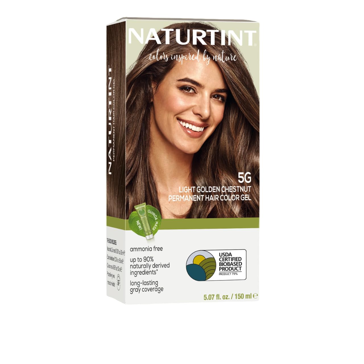 Naturtint 5G caja de tintura, castaño dorado, color natural.