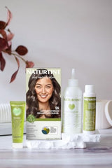 Muestra de color Naturtint 5N tono castaño claro para ver el resultado