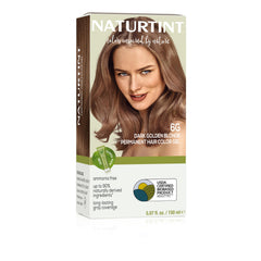 Naturtint 6G dorado oscuro: aplicación en casa para color duradero