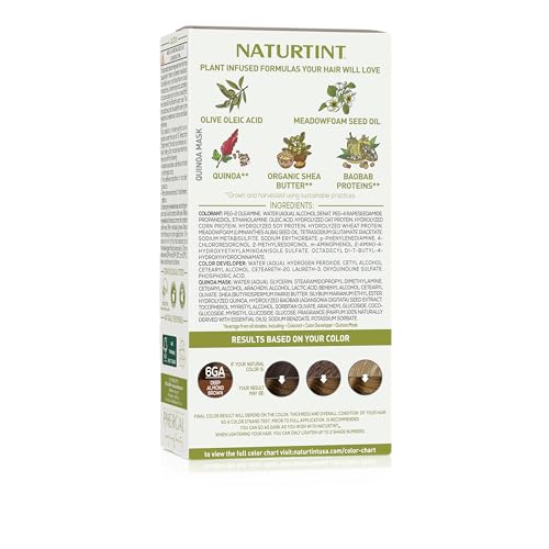 Naturtint 6GA aplicación en casa, teñido limpio y fácil.