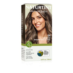 Naturtint 6N tinte dorado oscuro, bote: color duradero para cabello natural.