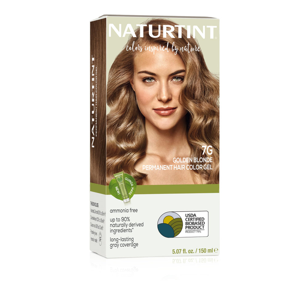Naturtint 7G rubio-dorado, aplicación fácil para color natural y duradero.