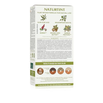 Naturtint 8C cobre rubio: aplicación en casa para color sin desorden.