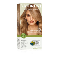 Naturtint 8G Arena Dorado Rubio: aplicación suave para color uniforme.