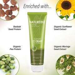Naturtint acondicionador sin enjuague, realza el brillo y la vibrancia del color.