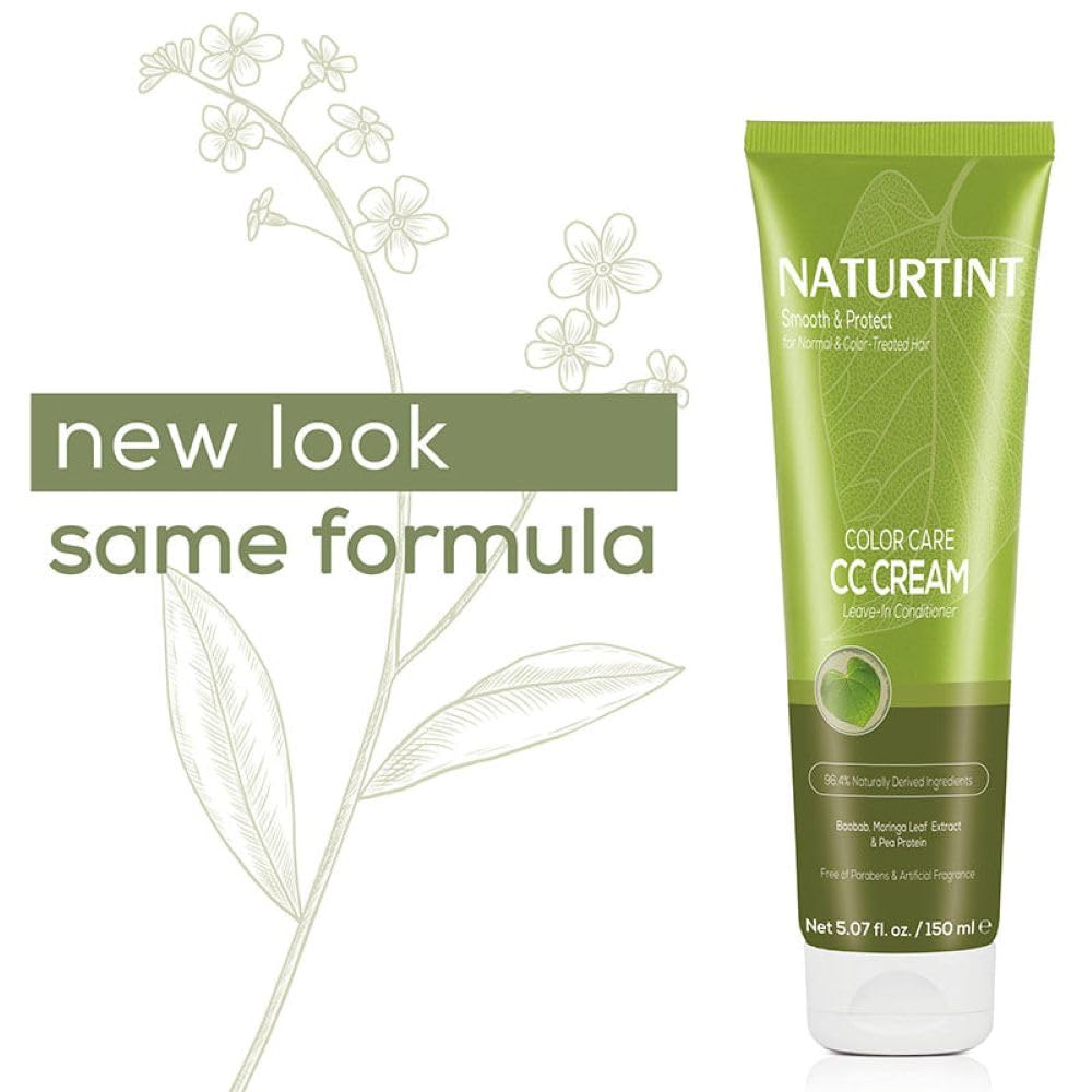 Naturtint acondicionador sin enjuague, protege el color durante el día.