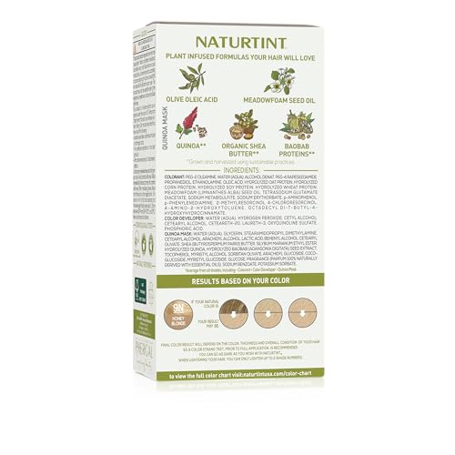 Naturtint cabello sano gracias a ingredientes vegetales de origen natural