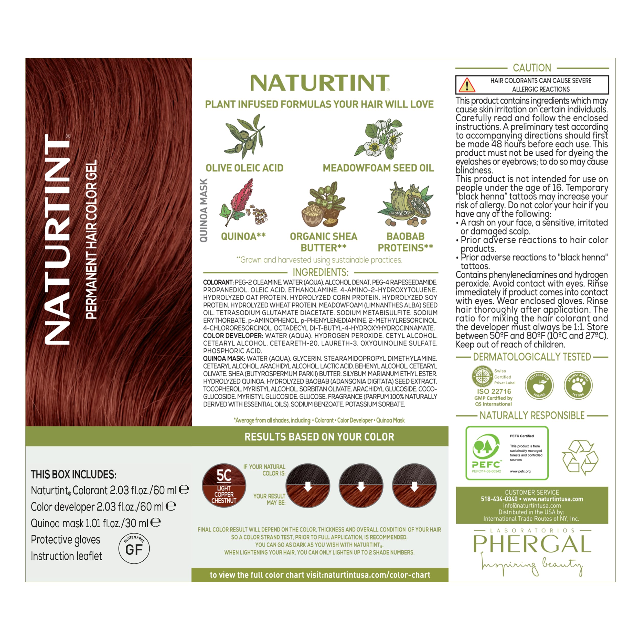 Naturtint 5C cobertura de canas de alta precisión.