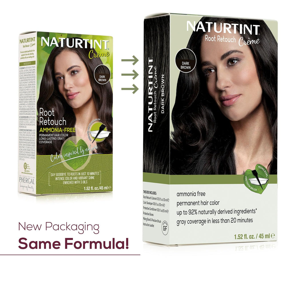 Naturtint: cobertura rápida de canas para un look uniforme.