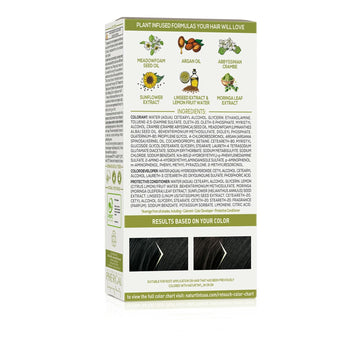 Naturtint cubre canas y mejora la apariencia de las raíces.