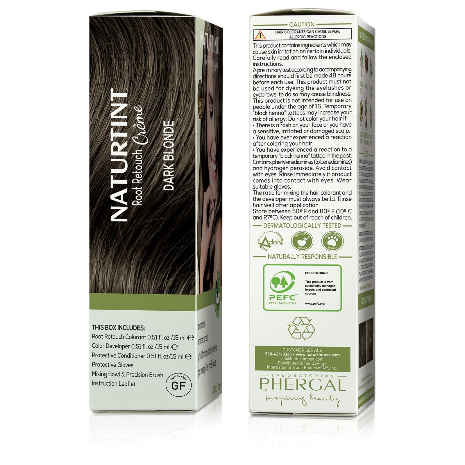 Naturtint Dark Blonde is a PPD-free permanent color option.