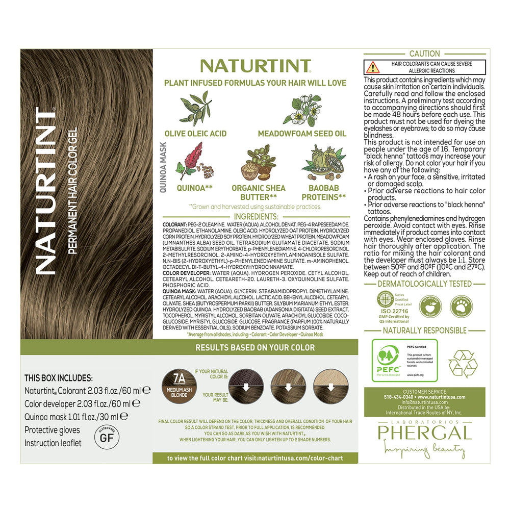 Naturtint libre de crueldad y vegano, ideal para uso responsable.