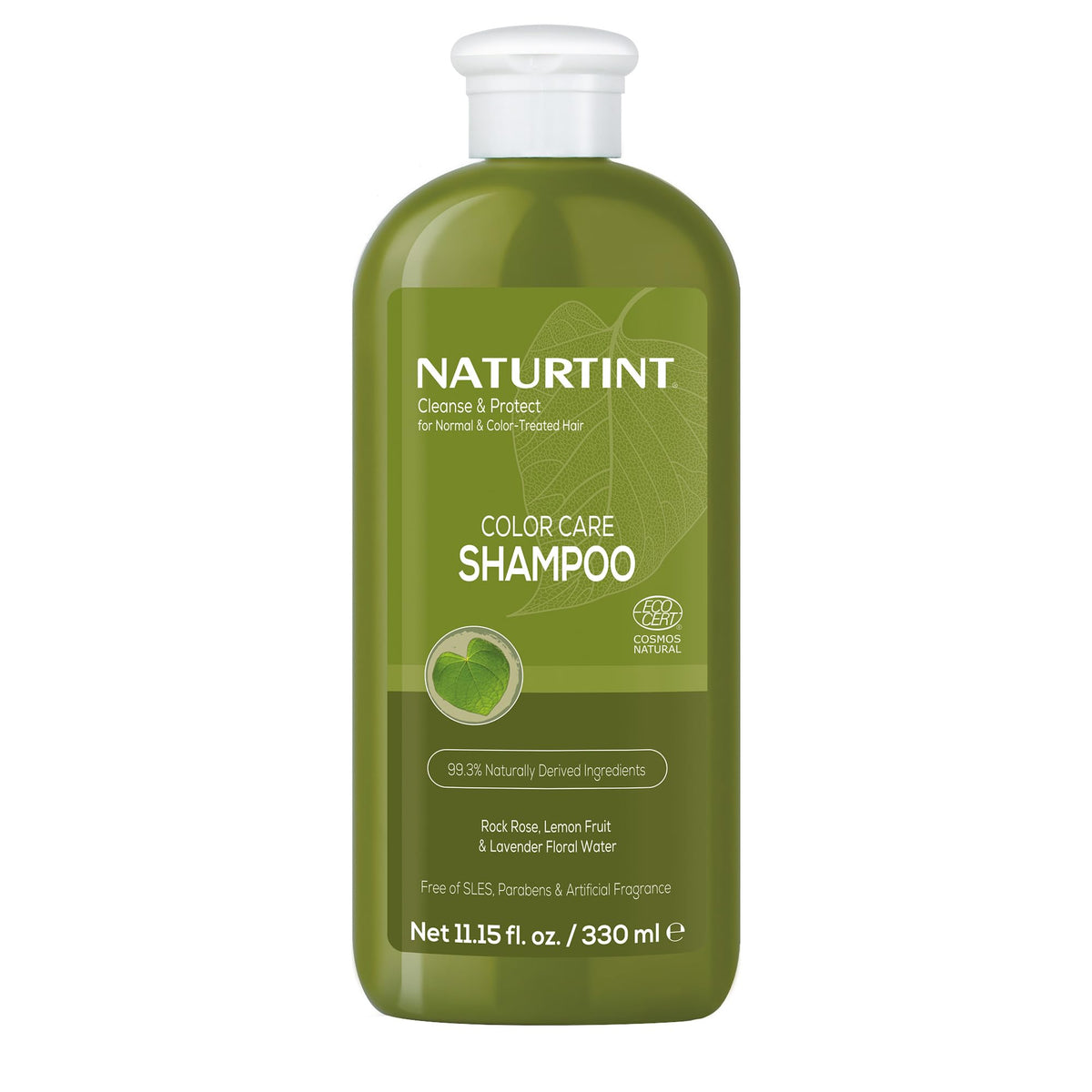 Naturtint shampoo cuidado color botella, mantiene el color vibrante en cada lavado.