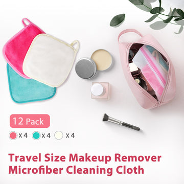 Conjunto Natwag de 12 unidades para cuidado facial ecológico.