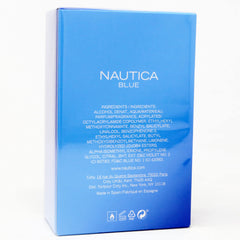 Nautica Blue presentación: empaque elegante para regalo o uso personal.
