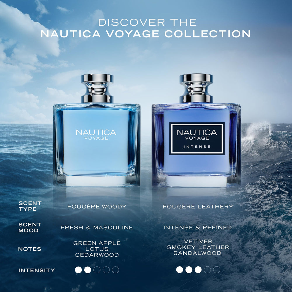 Nautica Voyage, aroma marino: evoca brisas de playa y libertad.