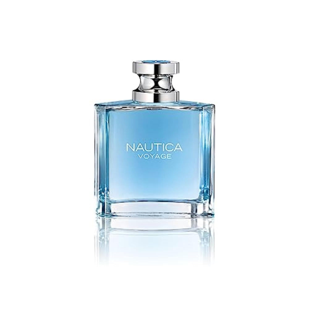 Nautica Voyage, frasco de perfume, aroma fresco para uso diario y confianza suave