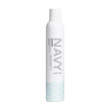 Botella de NAVY HAIR CARE Skipper con spray para volumen en cabello fino.