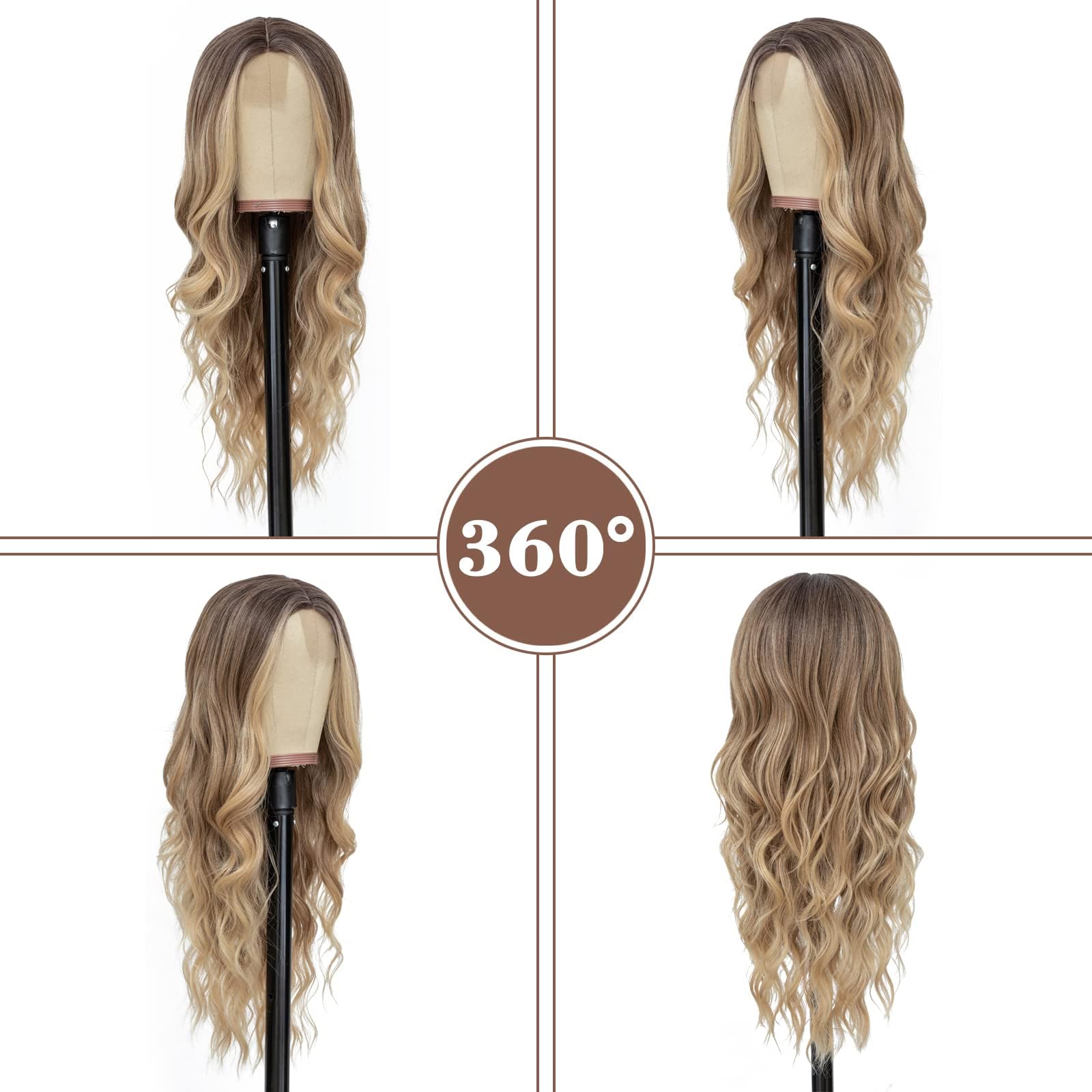 NAYOO Línea de cabello natural hecha a mano para un acabado más real.