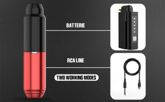 Nazzor Kit Tatuaje: diseño en aluminio ligero para manejo cómodo.