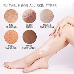 nbc BeautiLab Exfoliante de azúcar, mejora la textura de la piel de los pies.