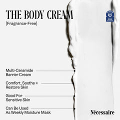 Nécessaire crema cuerpo ácido hialurónico, hidratación duradera.