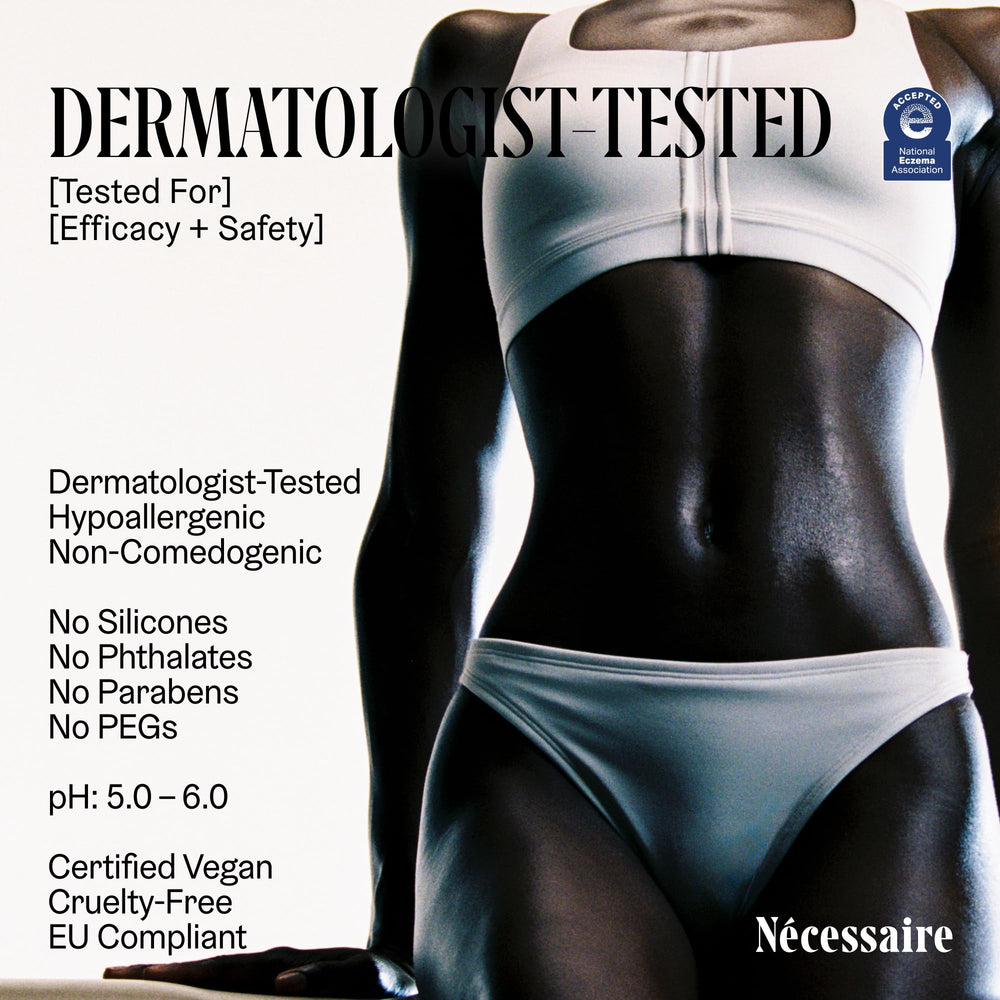 Nécessaire crema cuerpo pH optimizado, cuidado suave.