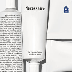 Nécessaire crema de manos: aplicación en la palma, crema no grasa.