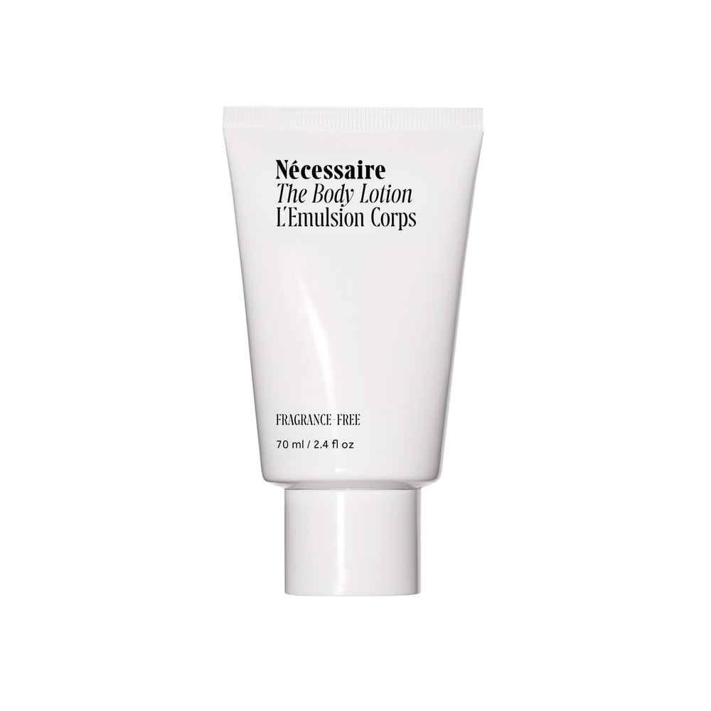 Nécessaire Cuerpo Lotion sin fragancia en botella, absorción rápida para piel suave