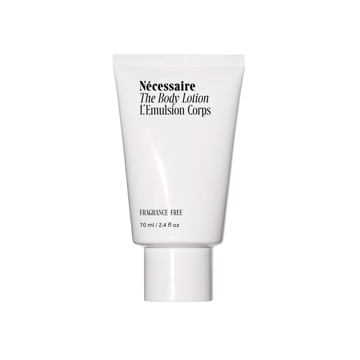 Nécessaire Cuerpo Lotion sin fragancia en botella, absorción rápida para piel suave