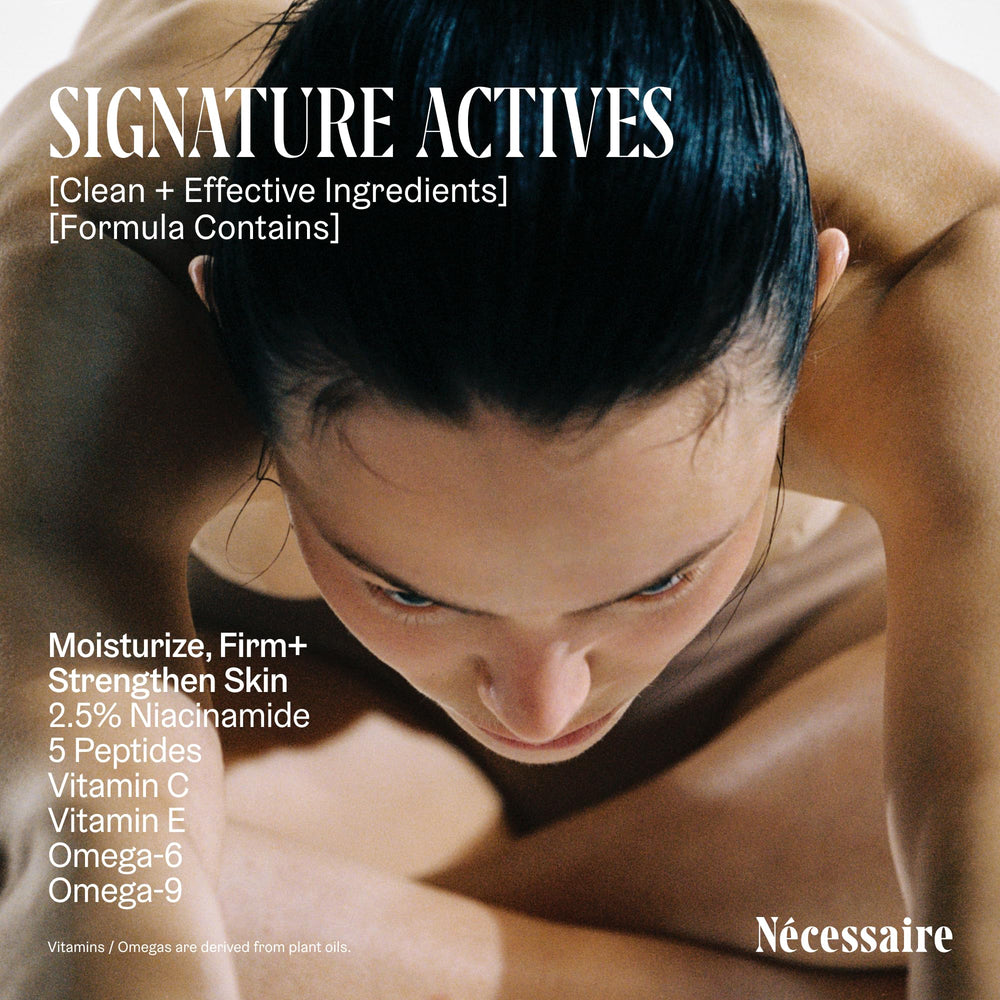 Aceites vegetales y vitaminas en Nécessaire Loción Corporal para nutrición