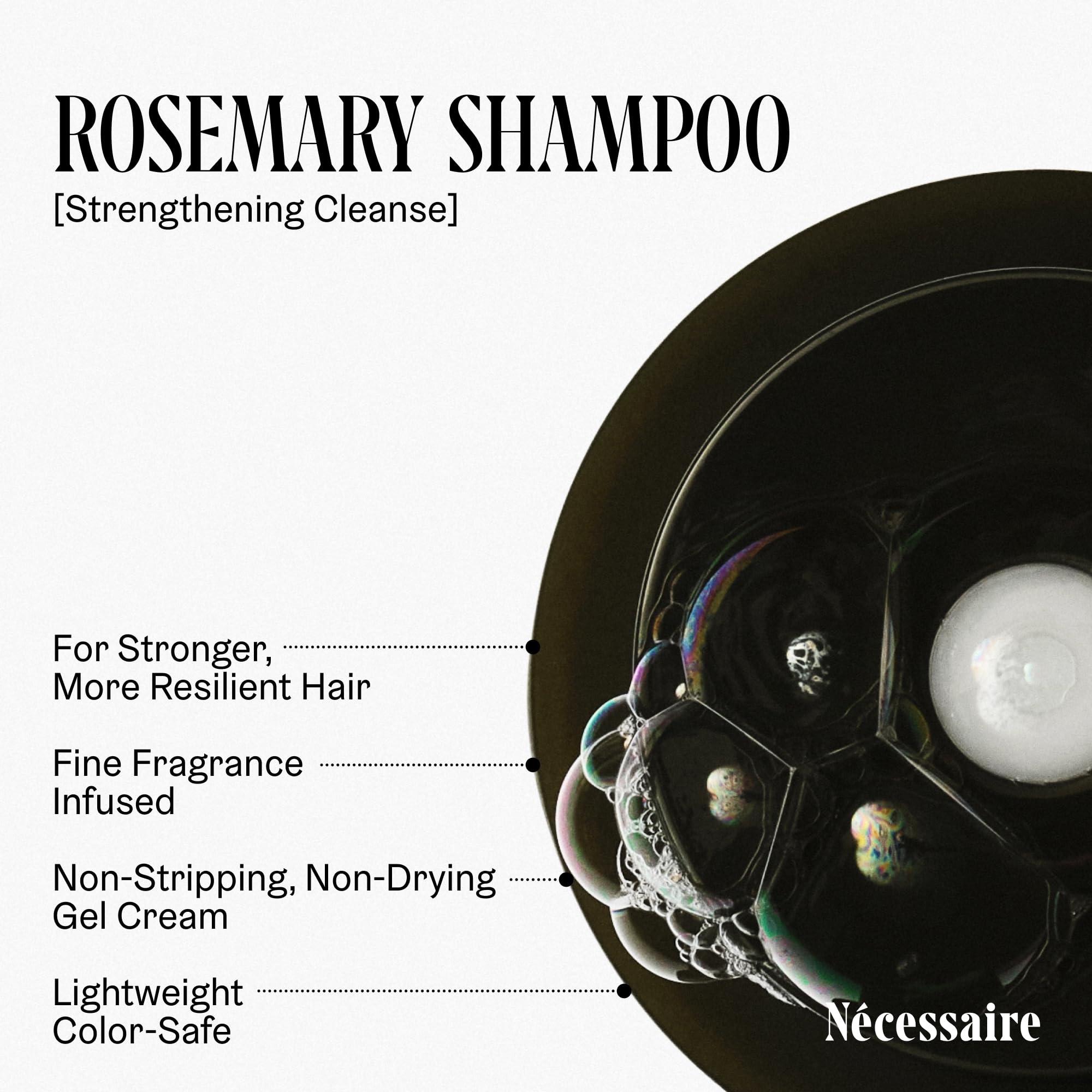 Nécessaire acondicionador romero: crema ligera para desenredar