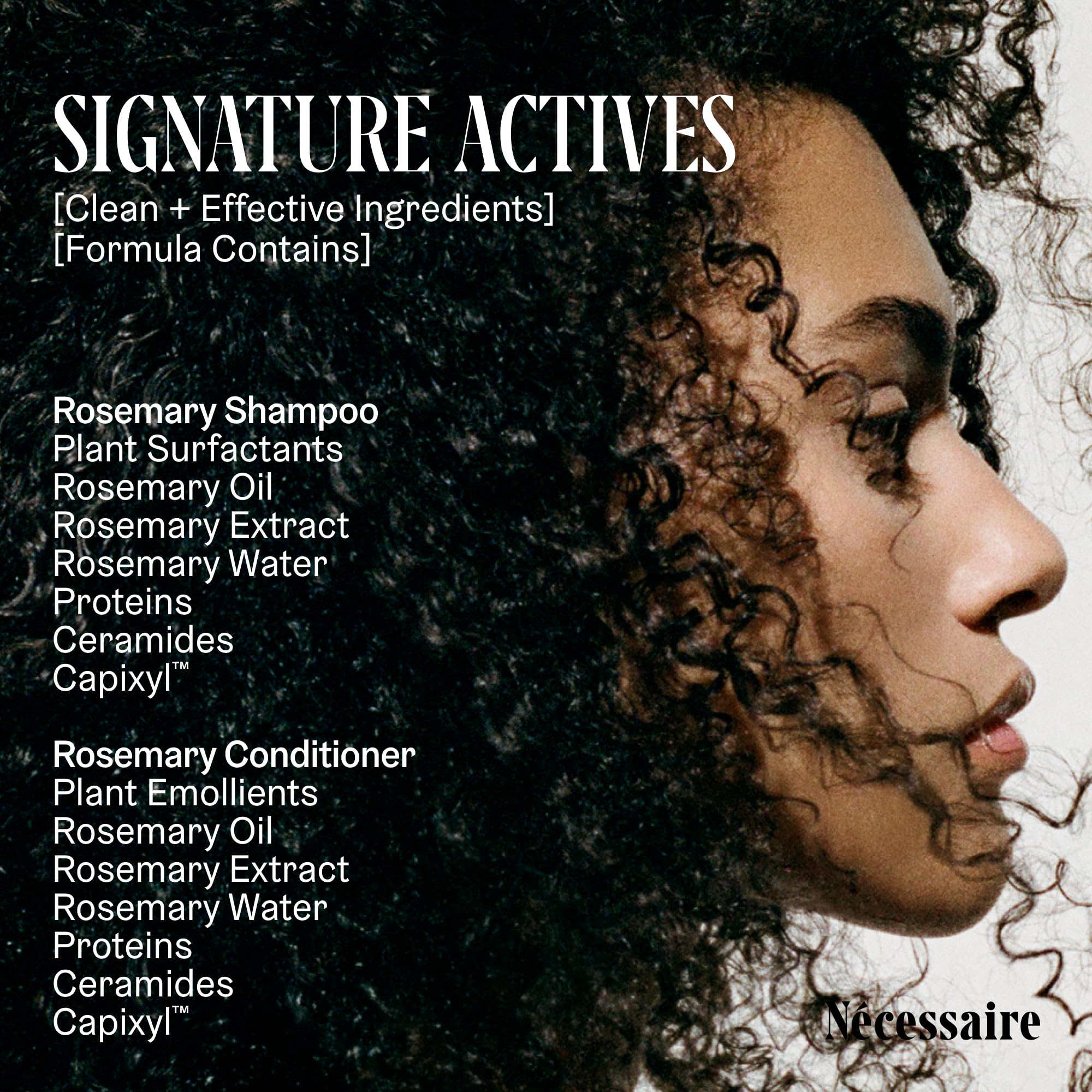 Nécessaire Rosemary proteínas y ceramidas destacan beneficios