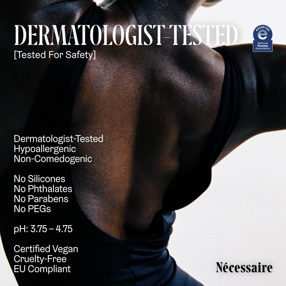 Nécessaire Sérum Corporal: apto para eczema y piel sensible.