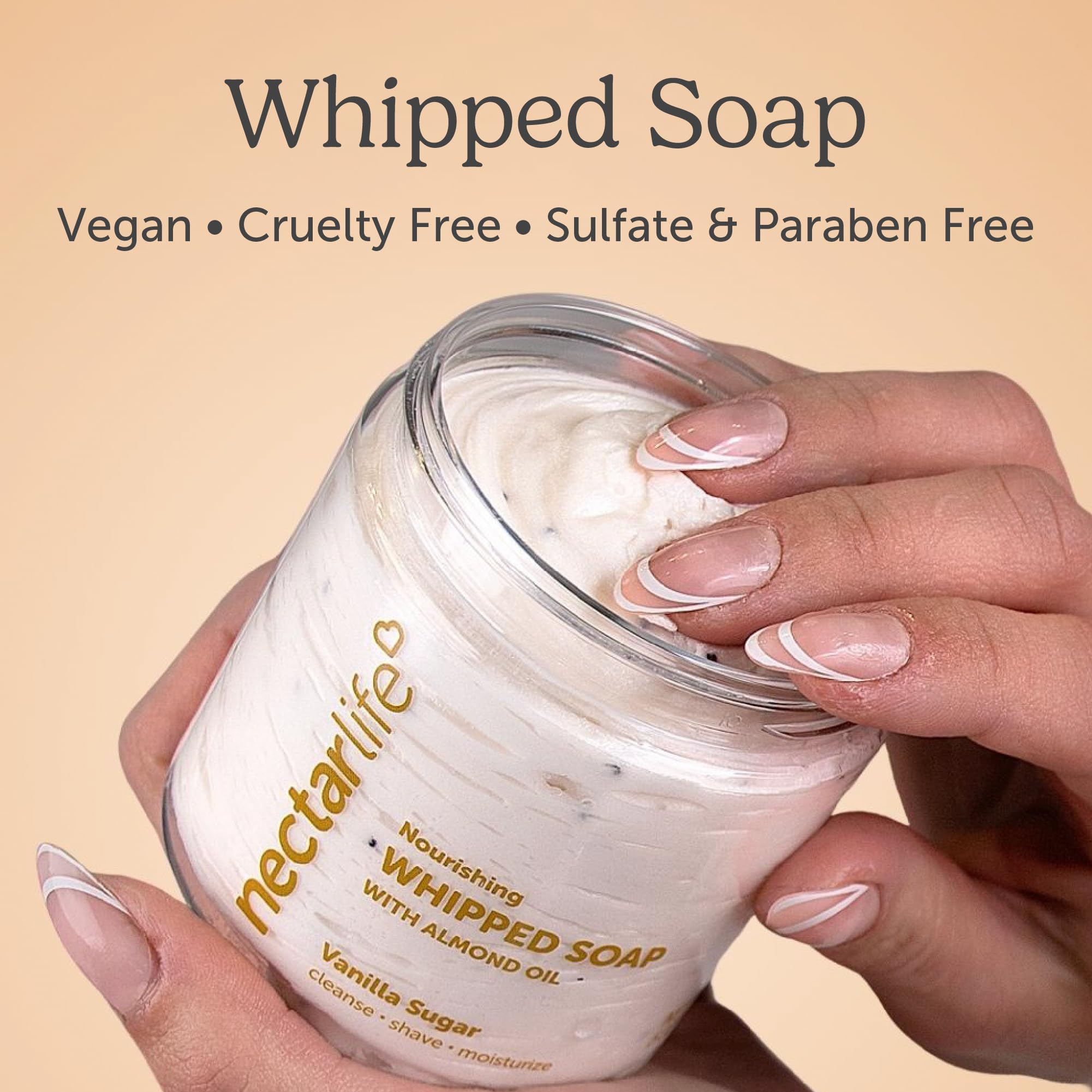 Nectar Life: espuma rica para una experiencia de ducha lujosa.
