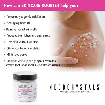 NeedCrystals glowing skin after use hints at a luminous, even complexion