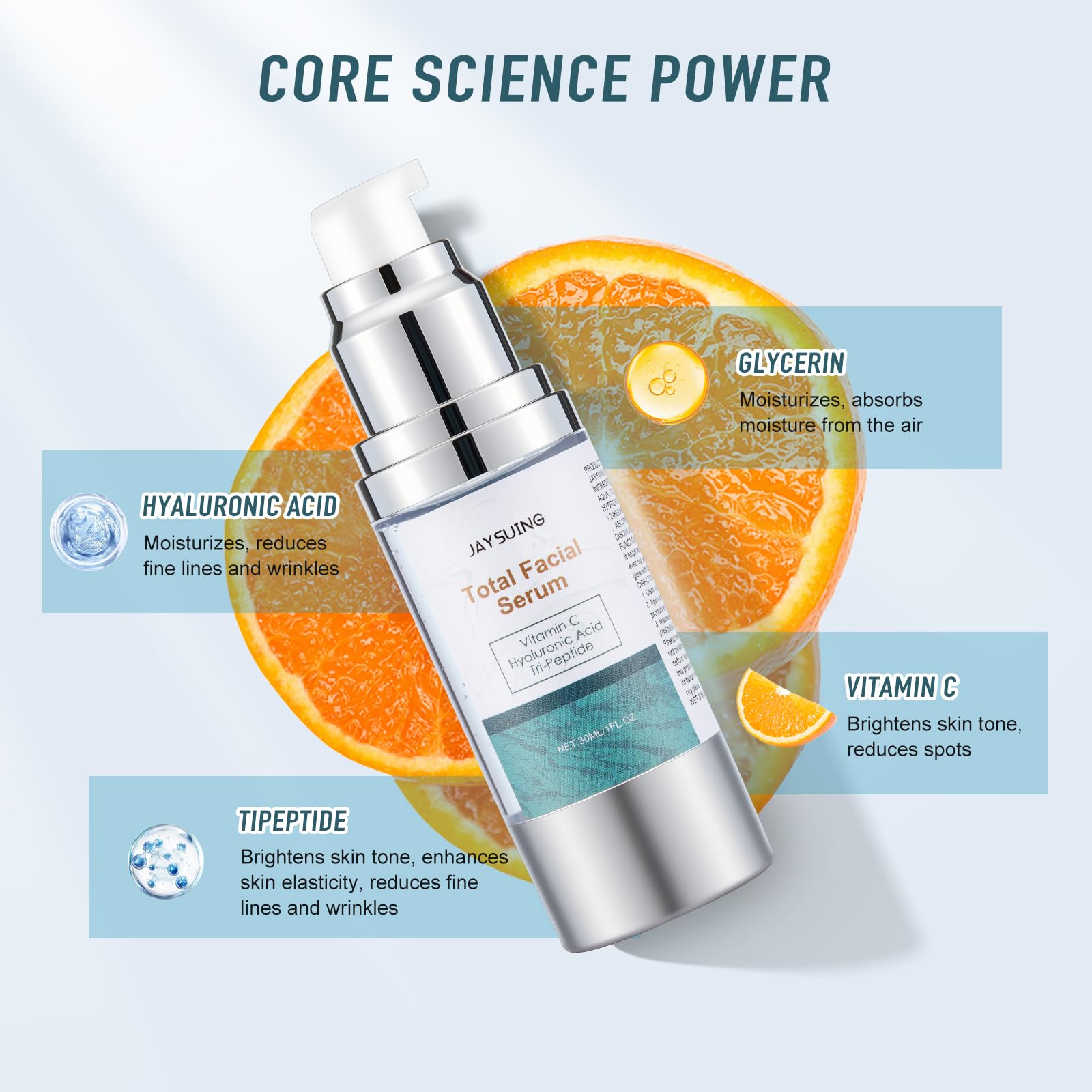 NEIOM Vitamina C: textura ligera que se absorbe rápidamente y no deja grasa