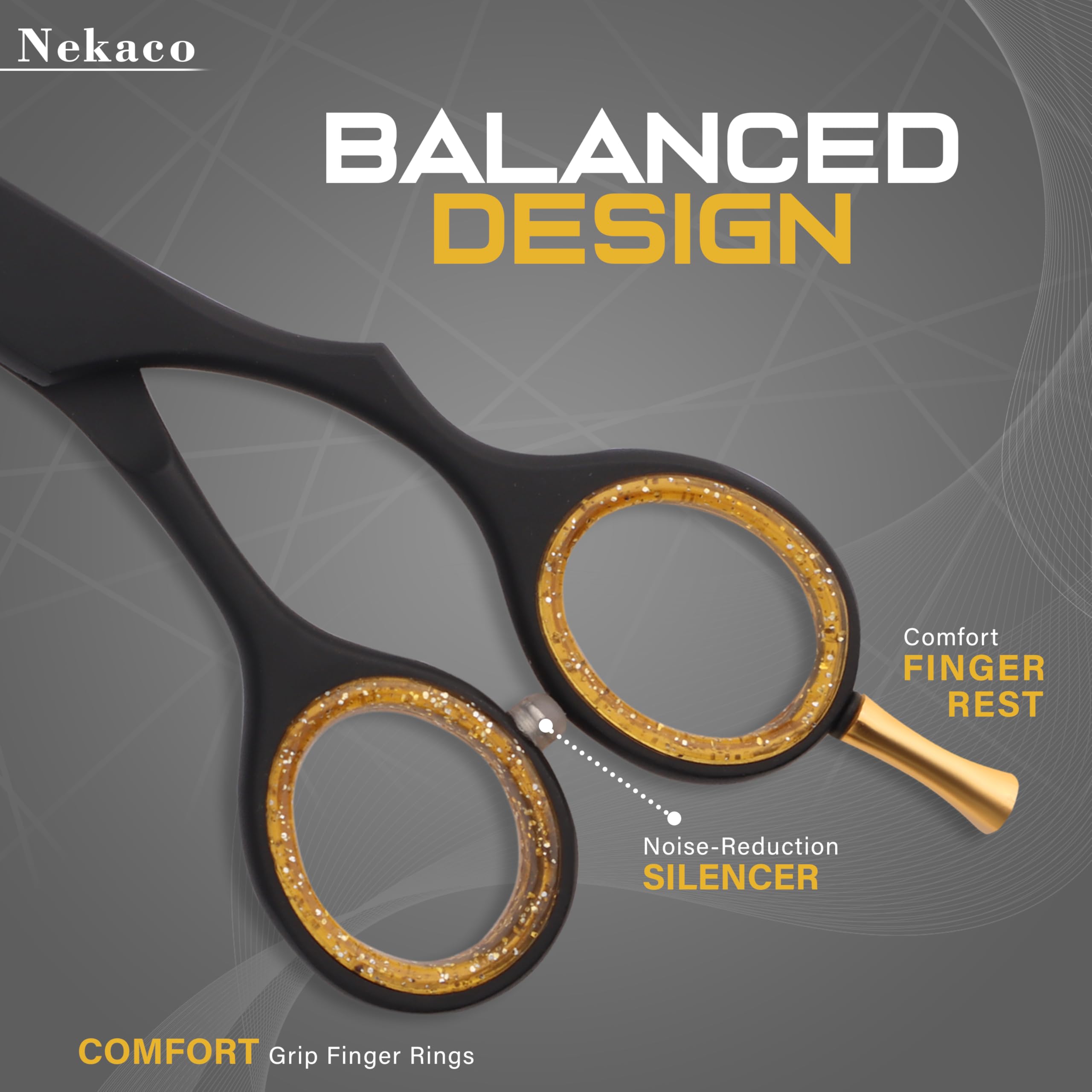 Nekaco Diseño ergonómico para mayor comodidad y menor fatiga durante el uso.