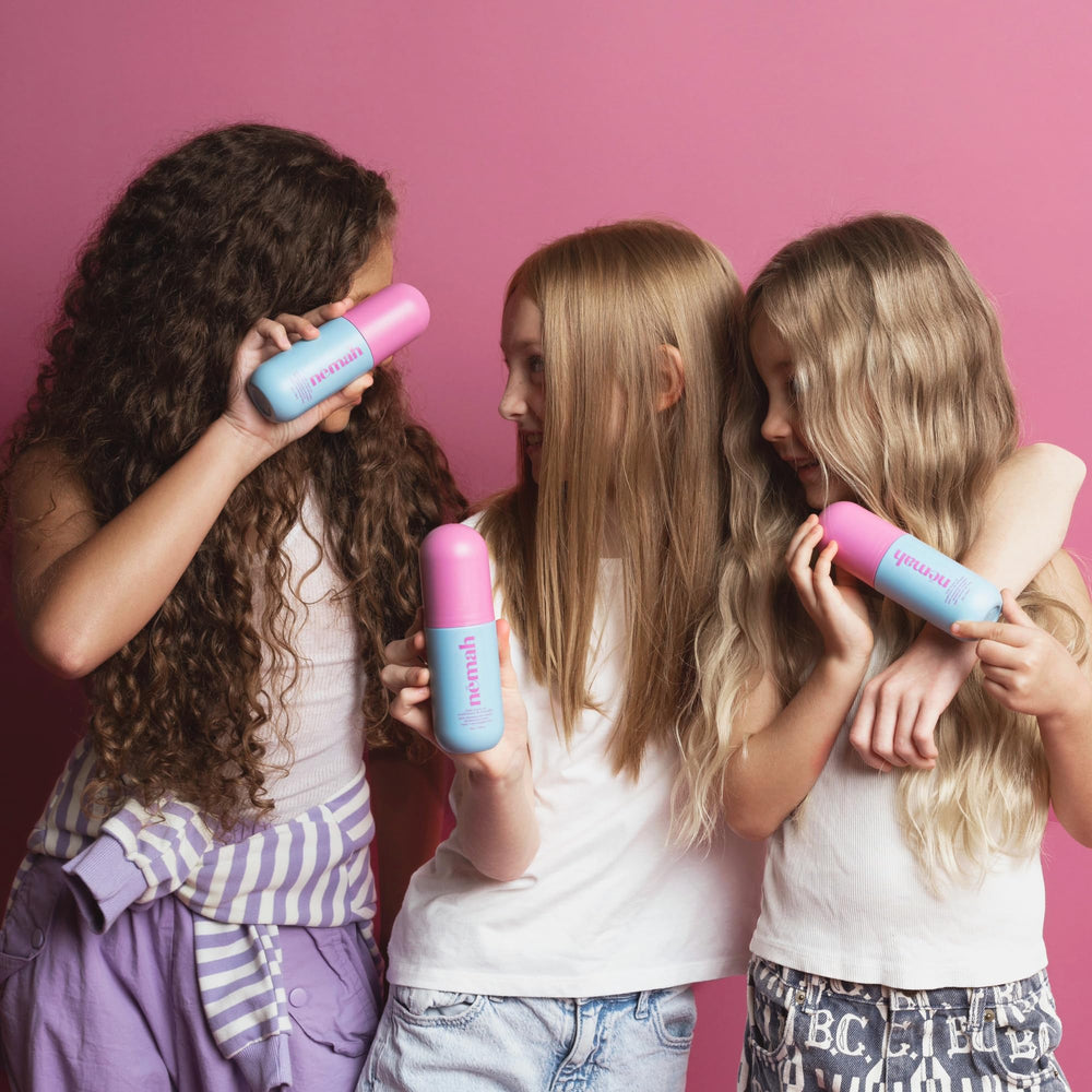  Nemah uso diario cabello niños brillo natural: peinado rápido y eficiente.