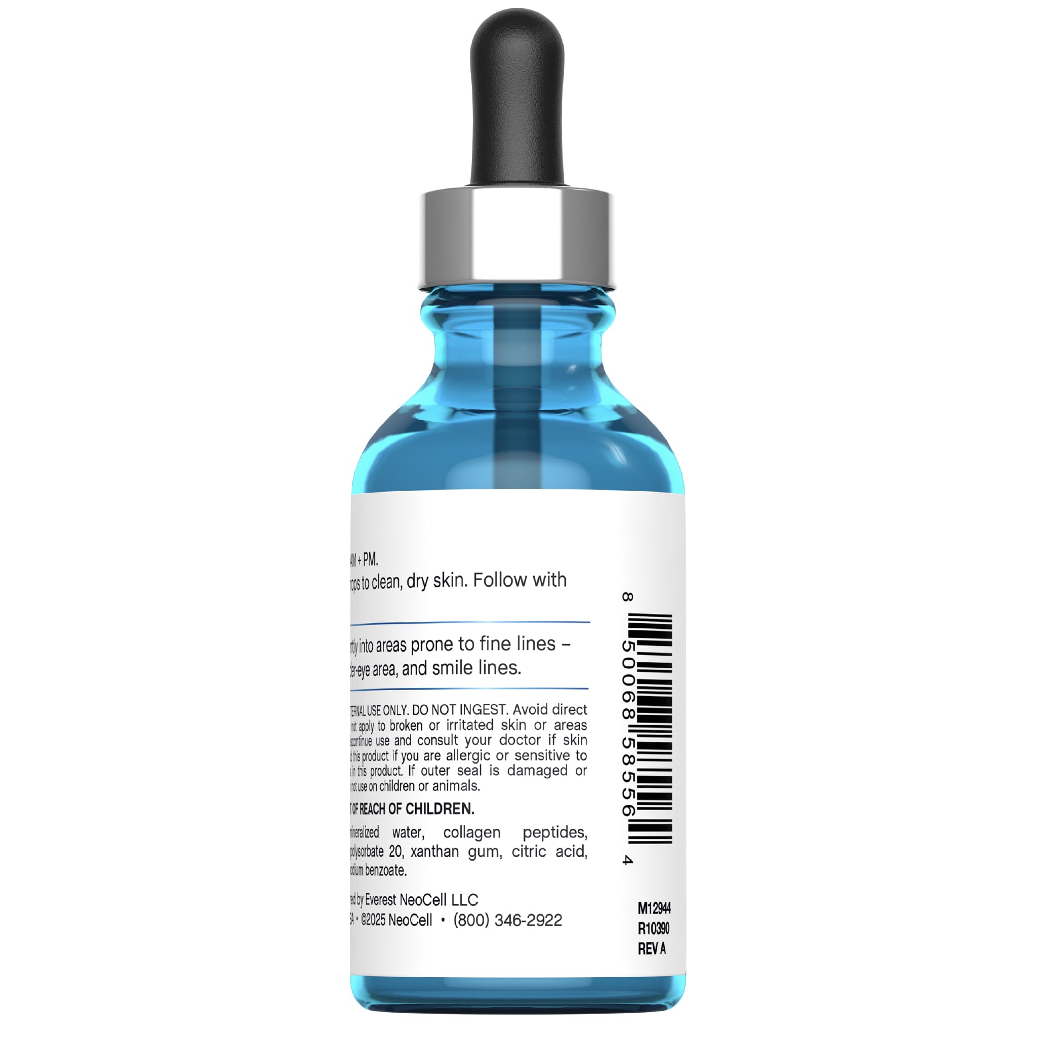Textura ligera de NeoCell Serum, rápida absorción en la piel