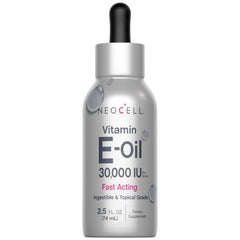 Neocell Vitamina E Aceite: botella de alta potencia para cuidado de la piel.
