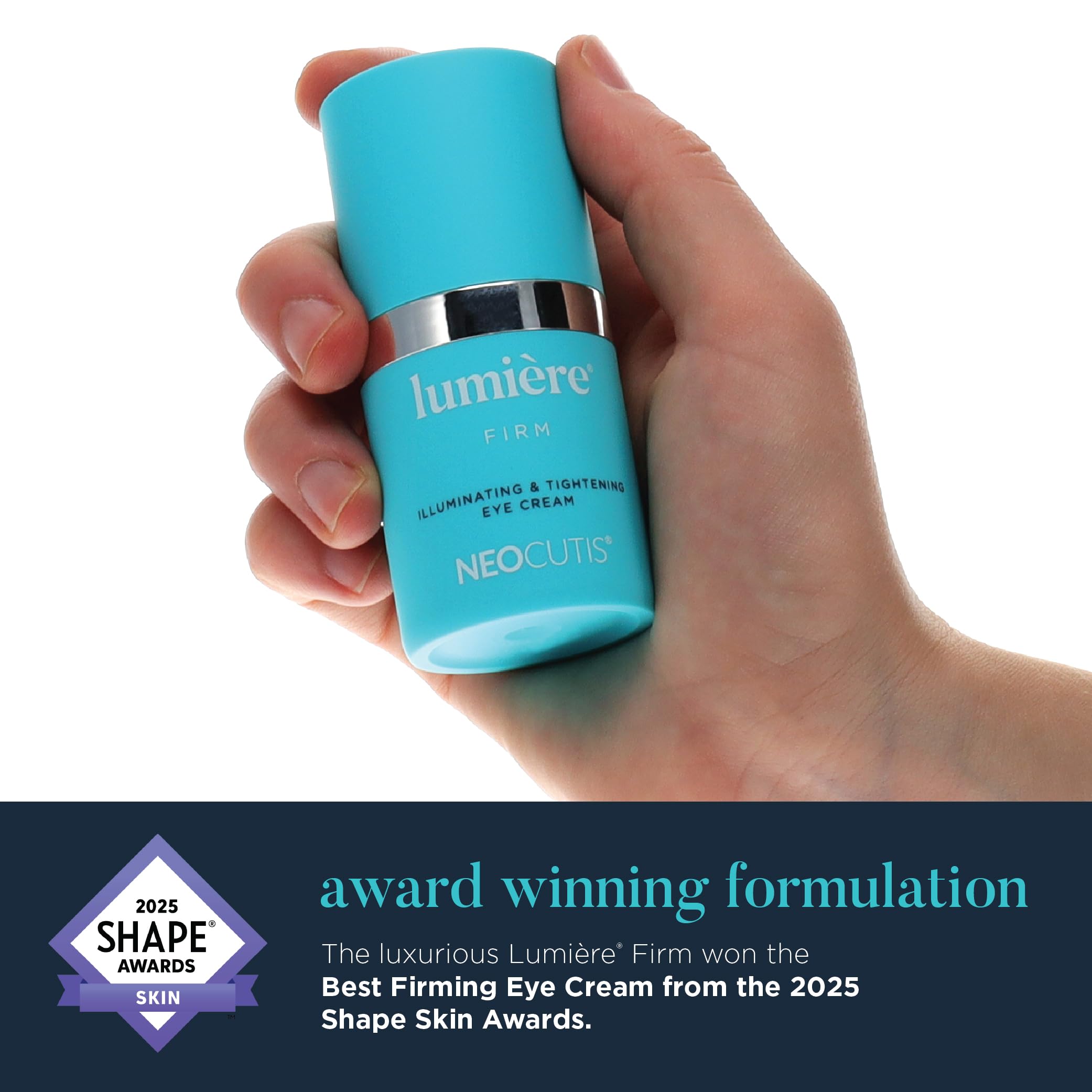 NEOCUTIS Lumière Firm – Crème yeux, texture riche pour lisser les ridules.