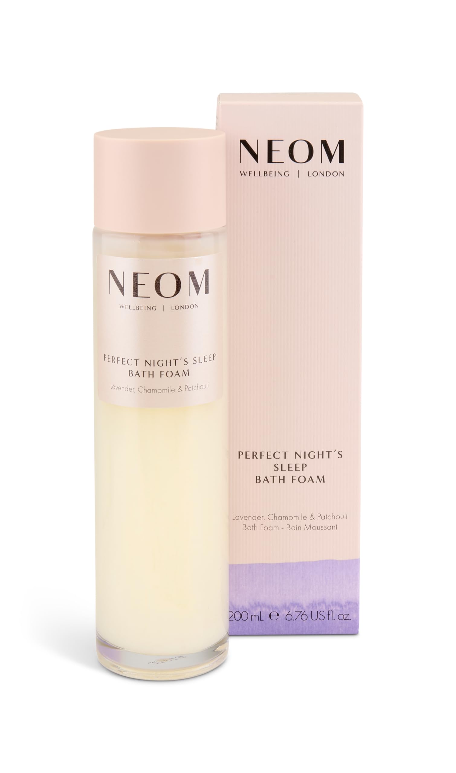 Neom espuma bano noche perfecta en botella para relajacion nocturna