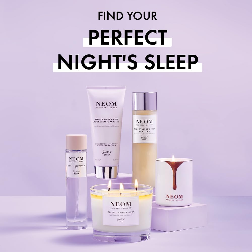 Neom manteca magnesio pachulí notas nocturnas para un ritual de descanso.
