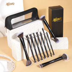 NEONIQ bolsa de maquillaje protectora, perfecta para organizar y transportar brochas.