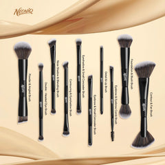 NEONIQ pinceles para ojos precisos, ideales para sombras y delineado definido.