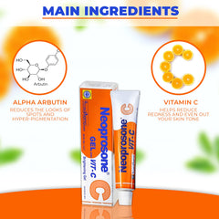 Neoprosone Vitamina C Gel, aplicación nocturna para cuello